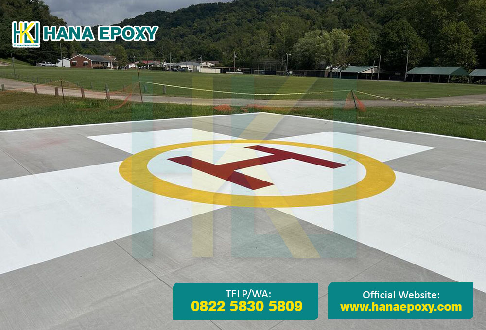 Jasa Epoxy Lantai Helipad