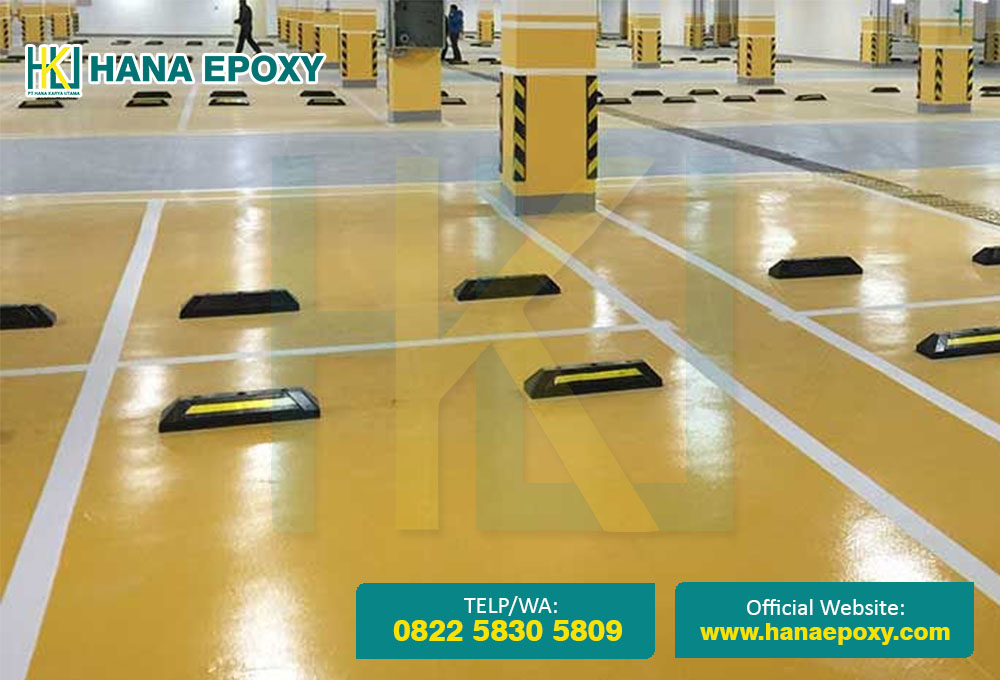 Pengecatan Epoxy Parkir Basemant